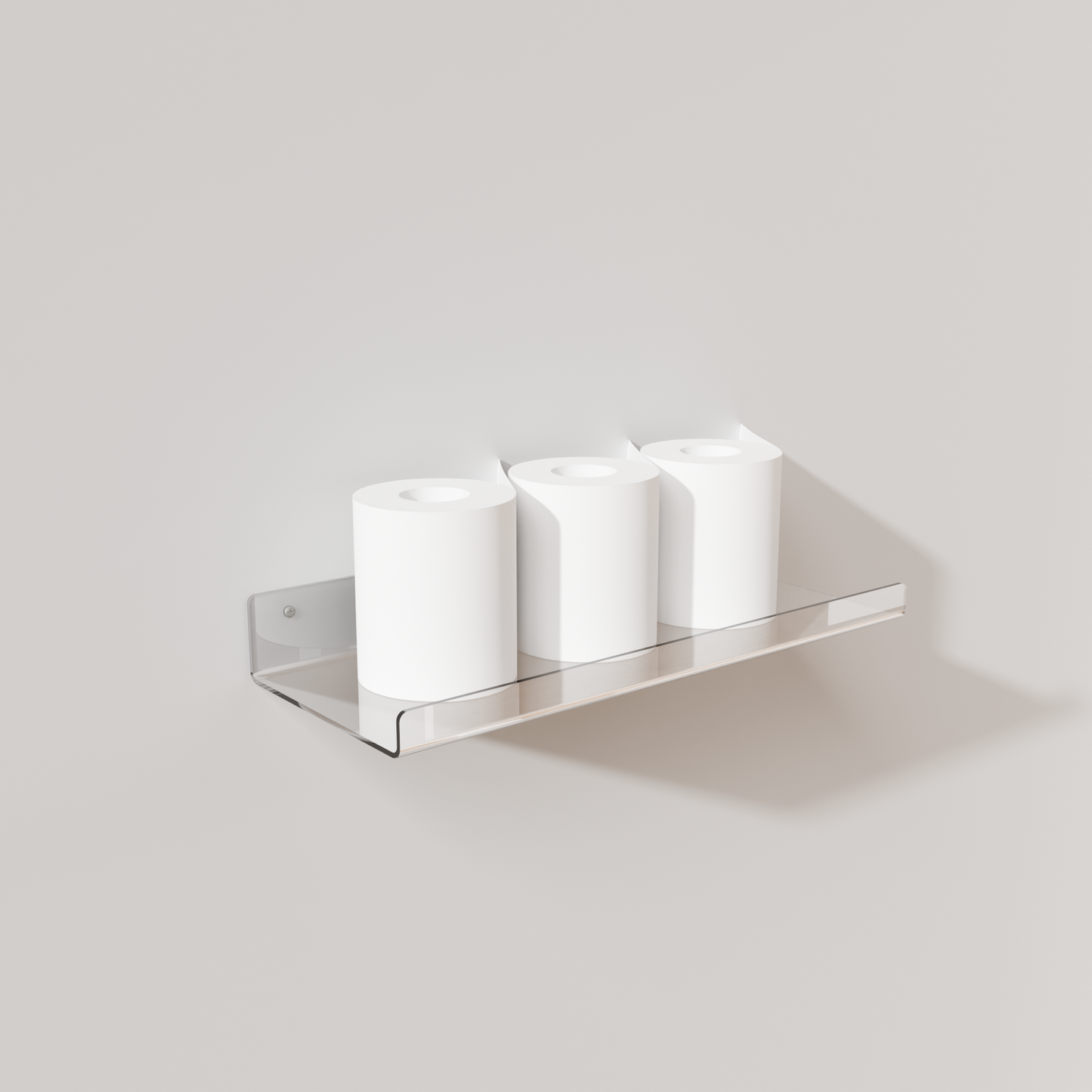 5-Pack Sindcom Clear Plastic Storage Shelves, 15x6 Inches | Stackable, Durable Organizers for Kitchen, Bathroom & Office | Space-Saving, Shatter-Resistant Design with Easy Clean Surface
