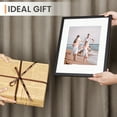 Sindcom 6 Pack 11x14 Picture Frames,Display Pictures 8x10 with Mat or 11x14 Without Mat,Gallery Wall Photo Frames, Black