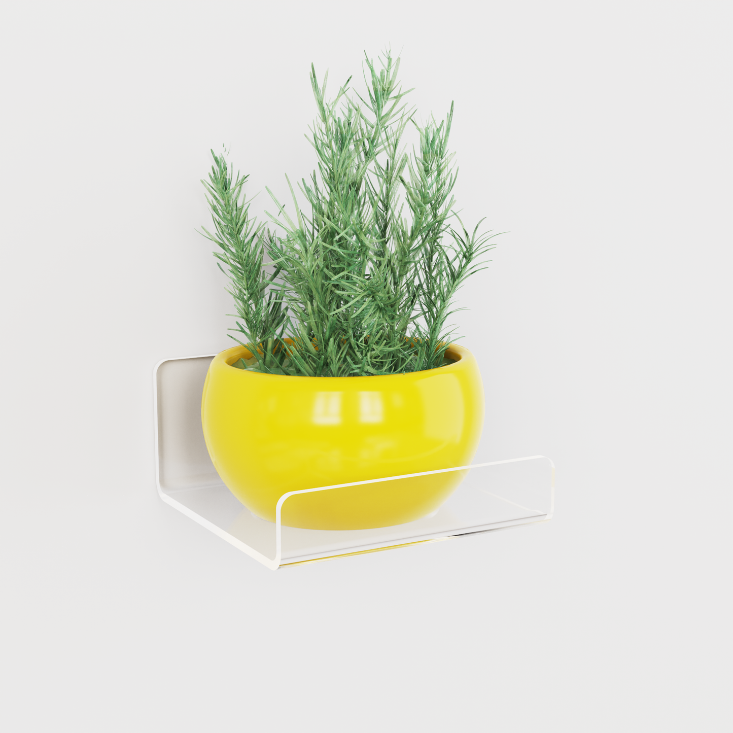 Acrylic Floating Shelves Wall Mounted, Sindcom 5pack Clear Acrylic Shelves