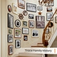 Sindcom 12 Pack 4x6 Picture Frames,Display Pictures 3.5x5 with Mat or 4x6 Without Mat,Gallery Wall Photo Frames, Black