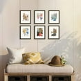 Sindcom 6 Pack 8x10 Picture Frames,Display Pictures 5x7 with Mat or 8 x 10 Without Mat,Gallery Wall Photo Frames, Black
