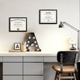 Sindcom 6 Pack 8.5x11 Document Picture Frame , 8.5 by 11 Award Diploma Certificate Frames , Black