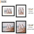 Sindcom 8 x 10 Picture Frame , Black , Gallery Wall Frame