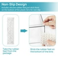 Sindcom Stackable Storage Drawers Set of 4,Clear Plastic Organizer Bins for Makeup, Cosmetics, Beauty Supplies