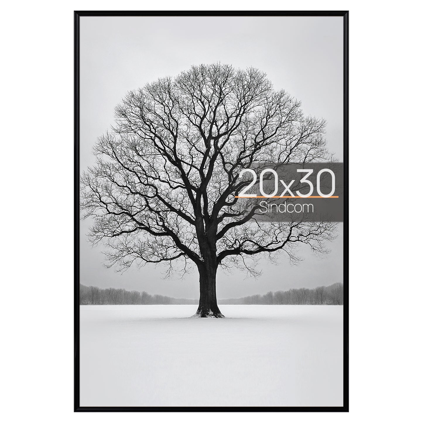Sindcom 20x30 Poster Frames, Gallery Wall Picture Frames, Black, 1 Pack