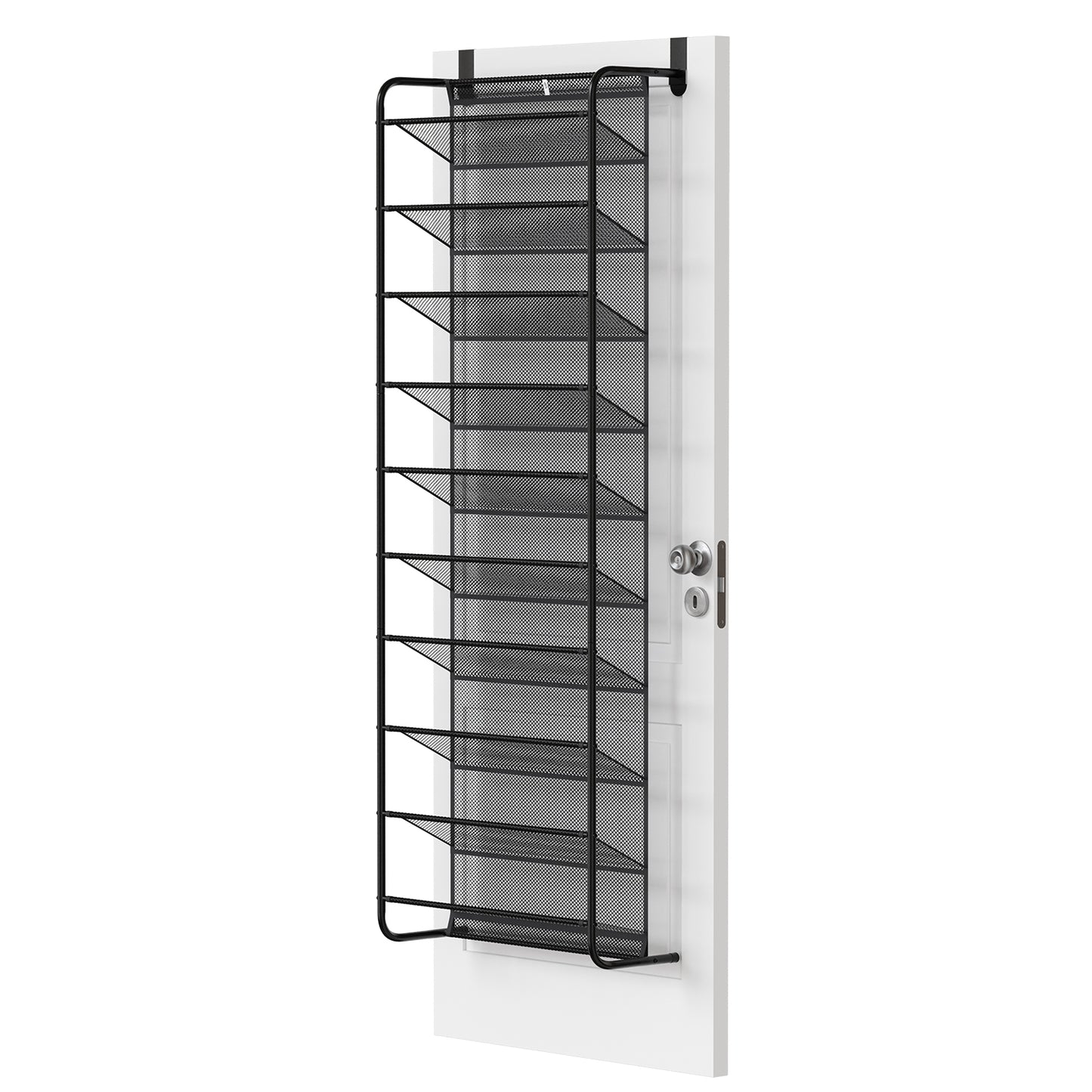 Sindcom 10-Tier over the Door Shoe Rack for 30 Pairs, Metal