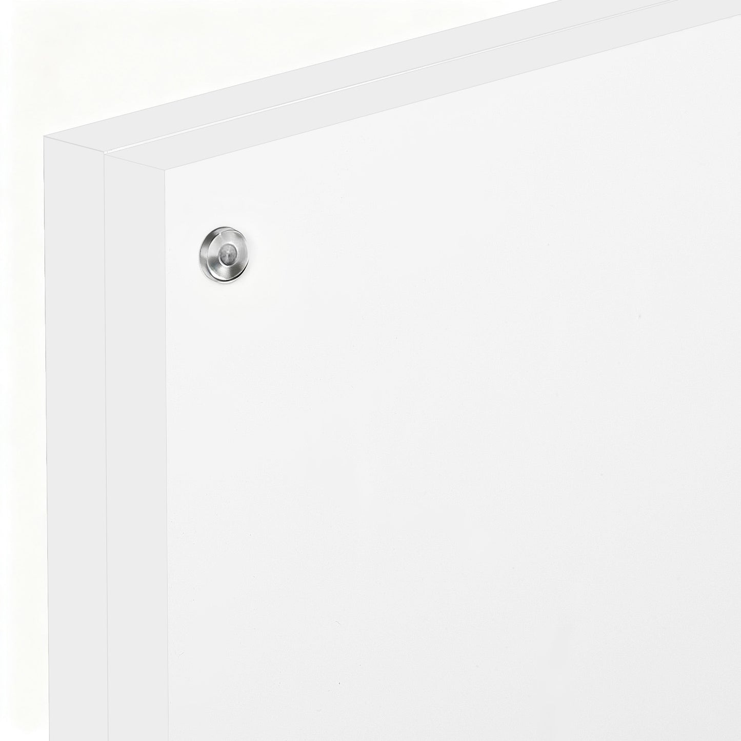 Sindcom 4x6 Acrylic Frames 3 Pack, Frameless Clear Picture Frames, Double Sided Magnetic Picture Frames, Free Standing Desktop Display
