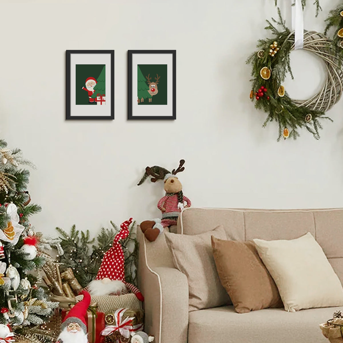 Sindcom 8x12 Picture Frame , Black , Gallery Wall Frame , Display Pictures 6x8 with Mat or 8x12 Without Mat, Photo Frames