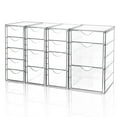 Sindcom Acrylic Organizer with 16 Drawers, Makeup Organization and Storage, Clear Storage Drawers